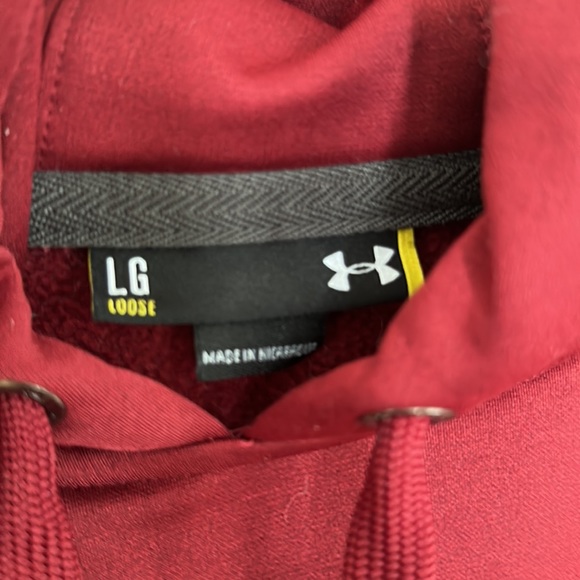 Like New! Men’s Large Under Armor Boston College Eagles Hoodie - Picture 5 of 6